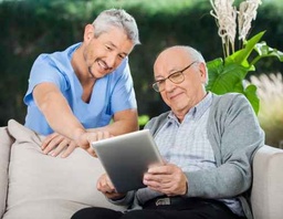 Le marché de la prise en charge des personnes âgées à domicile